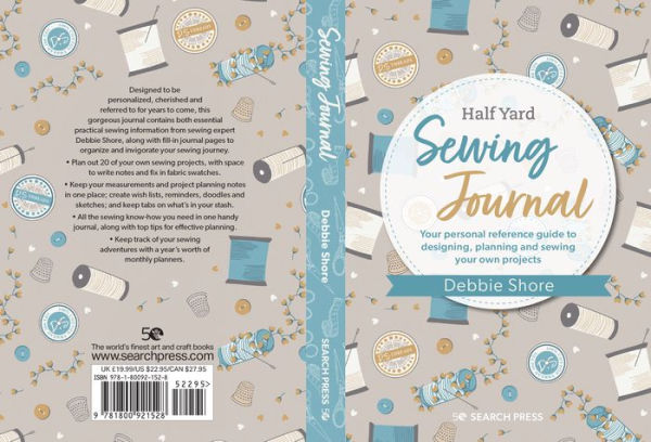 Debbie Shore's Sewing Journal: Your personal reference guide to designing, planning and sewing your own project s