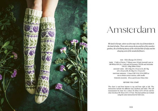 Knitted Socks: 20 gorgeous patterns inspired by places around the world