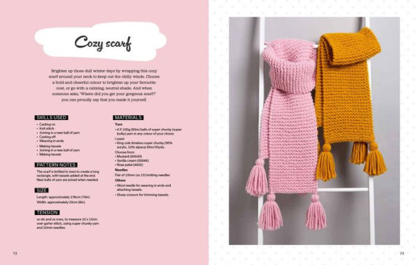 Beginner's Guide to Knitting, The: Easy techniques and 8 fun projects