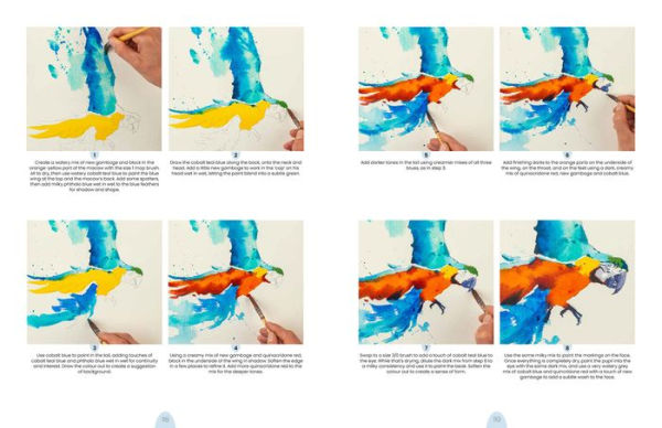 Simply Paint Birds: A complete watercolour course for beginners