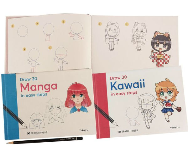 Draw 30: Kawaii: in easy steps