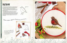 Alternative view 7 of A Love of Cloth and Thread: Woodland Walks: Over 25 original embroidery designs with iron-on transfers