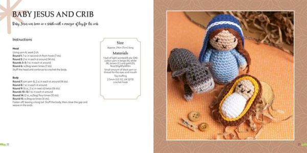 Mini Amigurumi Nativity: Crochet the Christmas story