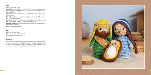 Mini Amigurumi Nativity: Crochet the Christmas story