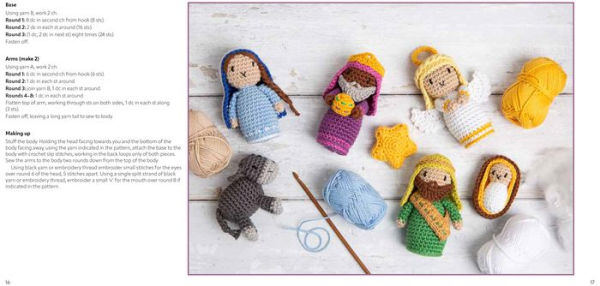 Mini Amigurumi Nativity: Crochet the Christmas story