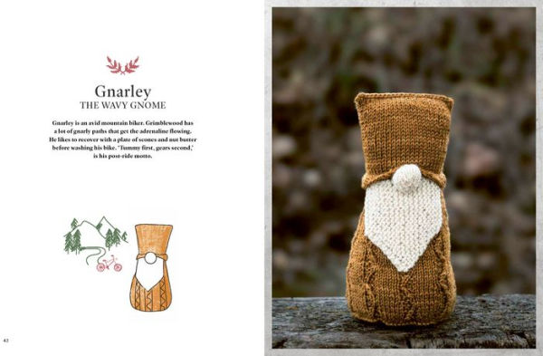 Gnomes of Grimblewood, The: Enchanting friends to knit, full of magic and mischief