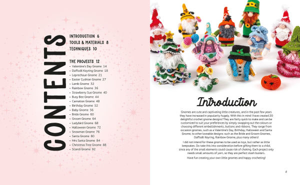 Gnomes to Crochet: 20 fun amigurumi friends for every occasion