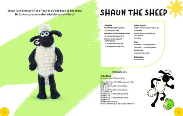 Shaun the Sheep: Baa-rilliant Knits!: 10 EWE-nique characters