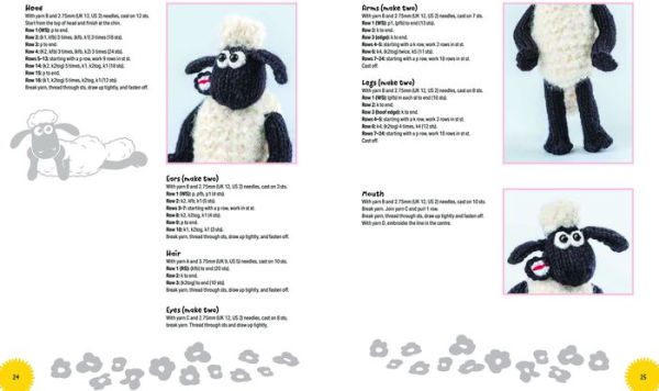 Shaun the Sheep: Baa-rilliant Knits!: 10 EWE-nique characters