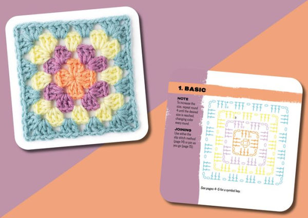 Granny Square Card Deck, The: 50 mix and match designs