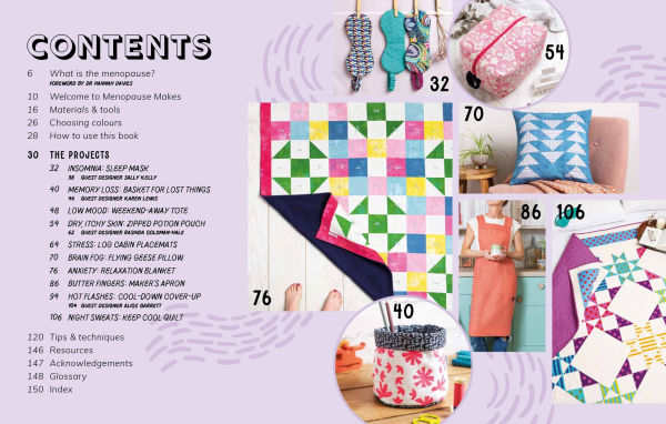 Menopause Makes: Empowering sewing projects to relax your mind, cool your body and ignite your creativity