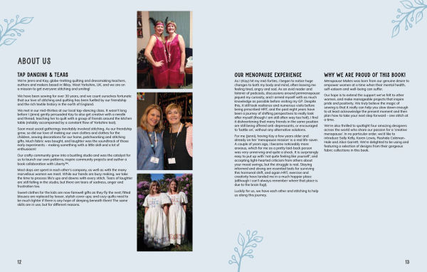 Menopause Makes: Empowering sewing projects to relax your mind, cool your body and ignite your creativity