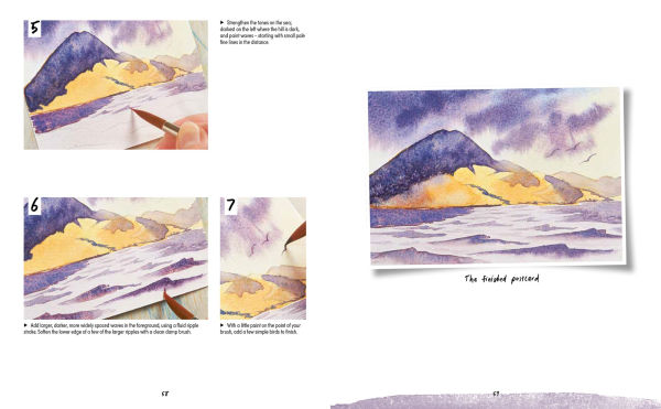 Ready to Paint Postcards: Mountains: 15 stunning watercolour paintings to create in just 30 minutes