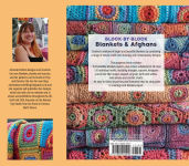 Alternative view 2 of Block-by-Block Blankets and Afghans: Rainbow granny square designs to crochet