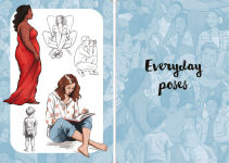 Alternative view 8 of 10 Step Drawing: Figures: Draw over 50 poses in 10 easy steps