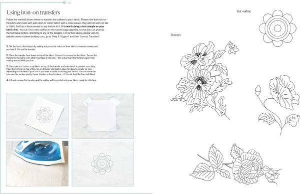 Trish Burr's Nature Embroidery Transfers: 75 iron-on designs