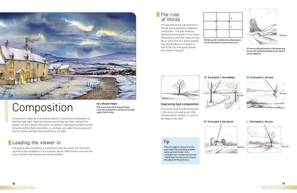 Watercolour for the Absolute Beginner: 10 year anniversary edition: New techniques, projects and inspiration with full-size outlines