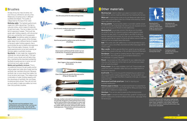 Watercolour for the Absolute Beginner: 10 year anniversary edition: New techniques, projects and inspiration with full-size outlines