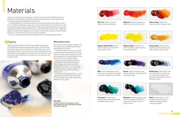 Watercolour for the Absolute Beginner: 10 year anniversary edition: New techniques, projects and inspiration with full-size outlines