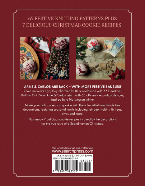 65 New Christmas Balls to Knit: Make your own Nordic-inspired heirloom decorations