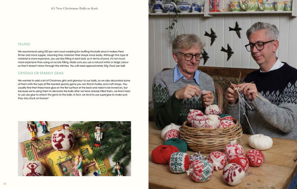65 New Christmas Balls to Knit: Make your own Nordic-inspired heirloom decorations