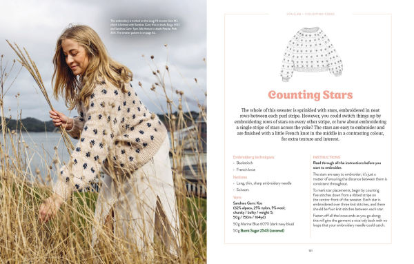 Embroidered Knits: Over 25 motifs to personalize and embellish your own knitwear