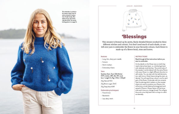 Embroidered Knits: Over 25 motifs to personalize and embellish your own knitwear