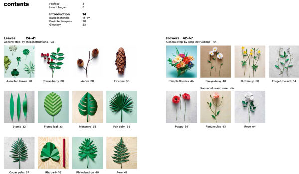 Kew Book of Paper Gardens, The: 50 botanical paper projects to make