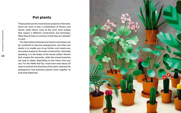 Kew Book of Paper Gardens, The: 50 botanical paper projects to make