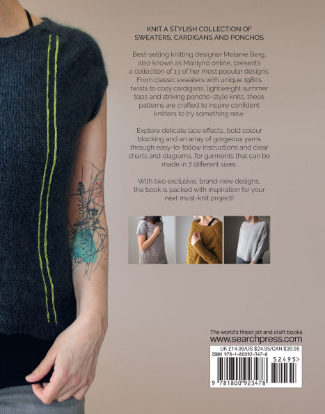 Easy Sweaters to Knit: Stylish knitting patterns for sweaters and cardigans
