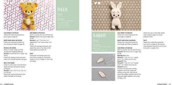 Mini Amigurumi Zodiac: 28 classic and Chinese star signs to crochet
