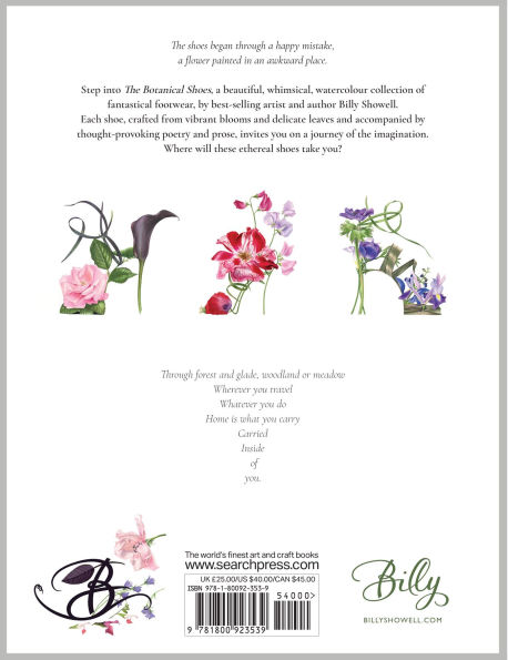 Botanical Shoes, The: A collection of botanical shoe paintings in watercolour and words