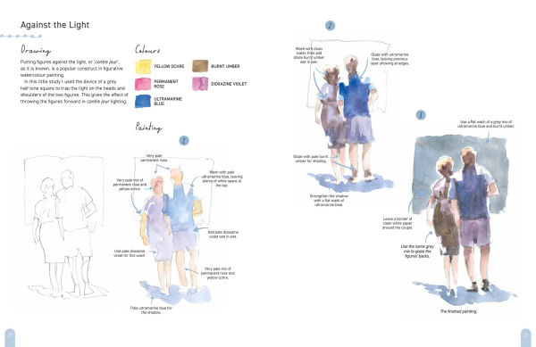 Paint 50: Watercolour Figures: From basic shapes to amazing paintings in super-easy steps