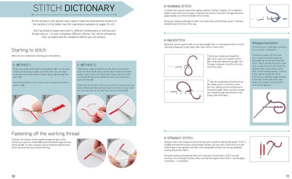Transfer & Stitch: 140 transfers to stitch