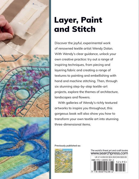 Layer, Paint and Stitch: Create textile art with machine and hand stitching