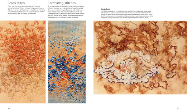Layer, Paint and Stitch: Create textile art with machine and hand stitching