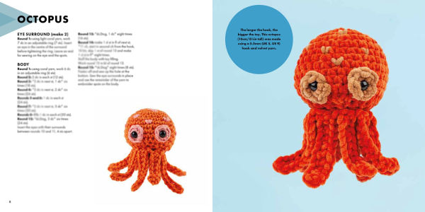 Mini Amigurumi Animals Kit: 2 complete projects & 2 bonus patterns
