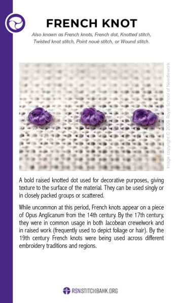 RSN Stitch Bank: The Embroidery Stitches Card Deck: 50 Essential Stitches