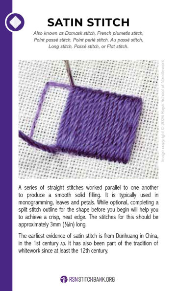 RSN Stitch Bank: The Embroidery Stitches Card Deck: 50 Essential Stitches