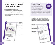 Alternative view 6 of RSN Stitch Bank: The Embroidery Stitches Card Deck: 50 Essential Stitches