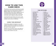 Alternative view 7 of RSN Stitch Bank: The Embroidery Stitches Card Deck: 50 Essential Stitches