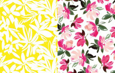 Alternative view 2 of Reverse Coloring: Flowers: Add your own lines and doodles to create unique artworks