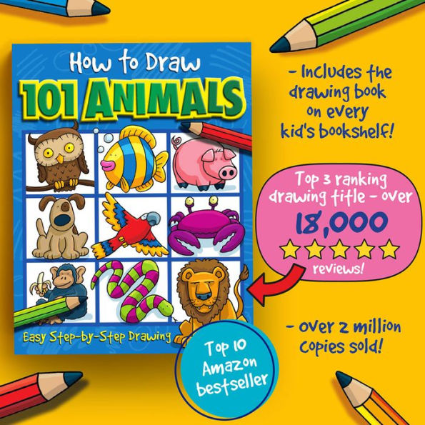 How to Draw 101 Animals