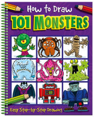 Title: How To Draw 101 Monsters, Author: Imagine That
