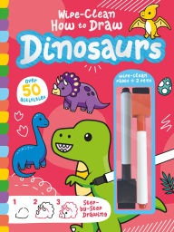 Title: Wipe-Clean How to Draw Dinosaurs, Author: Jenny Copper
