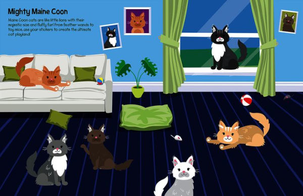 555 Sticker Fun - Cats & Dogs