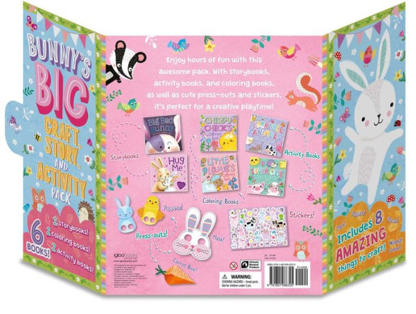 Bunny's Big Story and Activity Pack: Includes 8 Amazing Things to Craft & 6 Books!