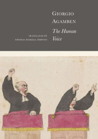Title: The Human Voice, Author: Giorgio Agamben