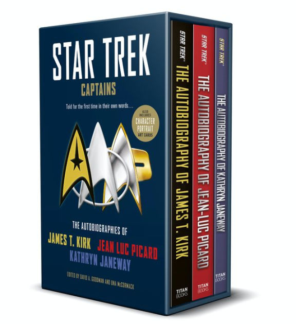 Star Trek Captains - The Autobiographies: Boxed Set With Slipcase And ...