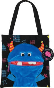 Title: The Very Hungry Worry Monsters Tote Bag